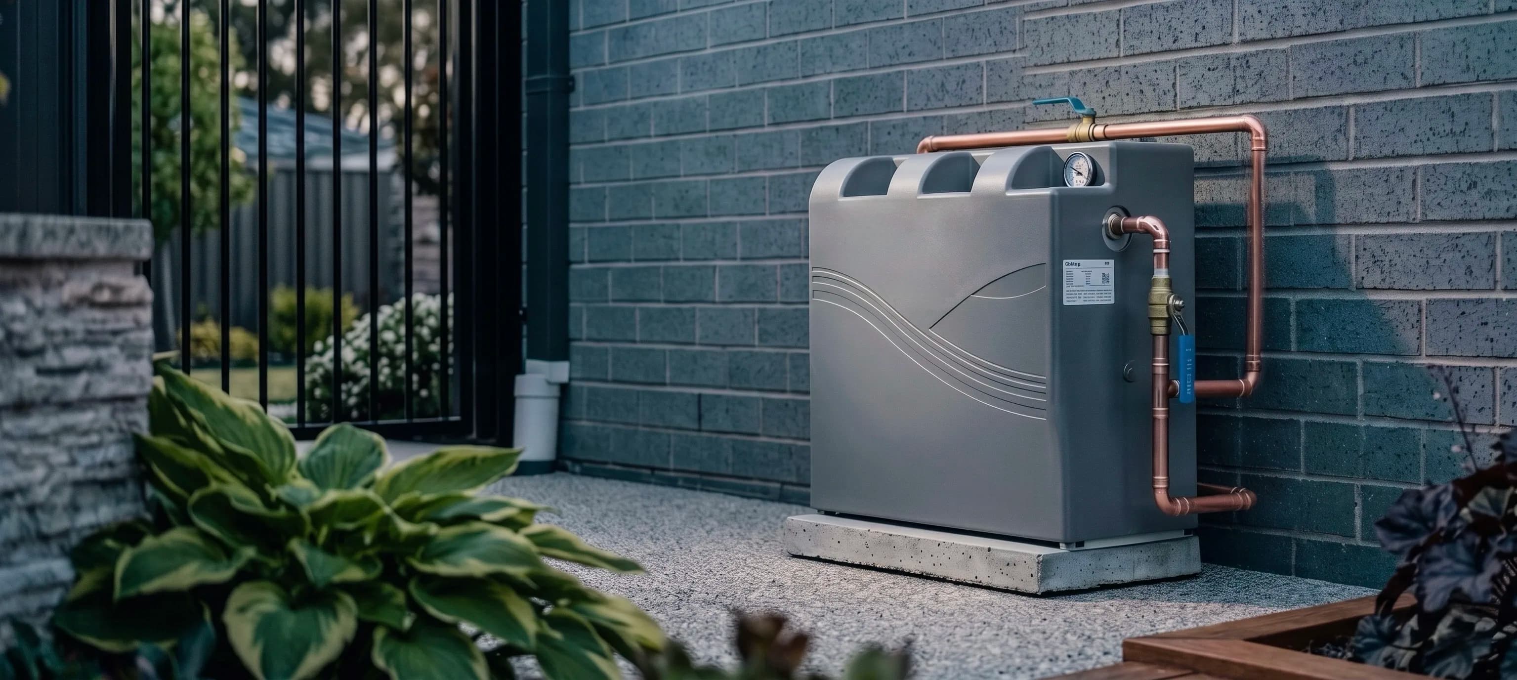 Hello Water whole-home filtration installation