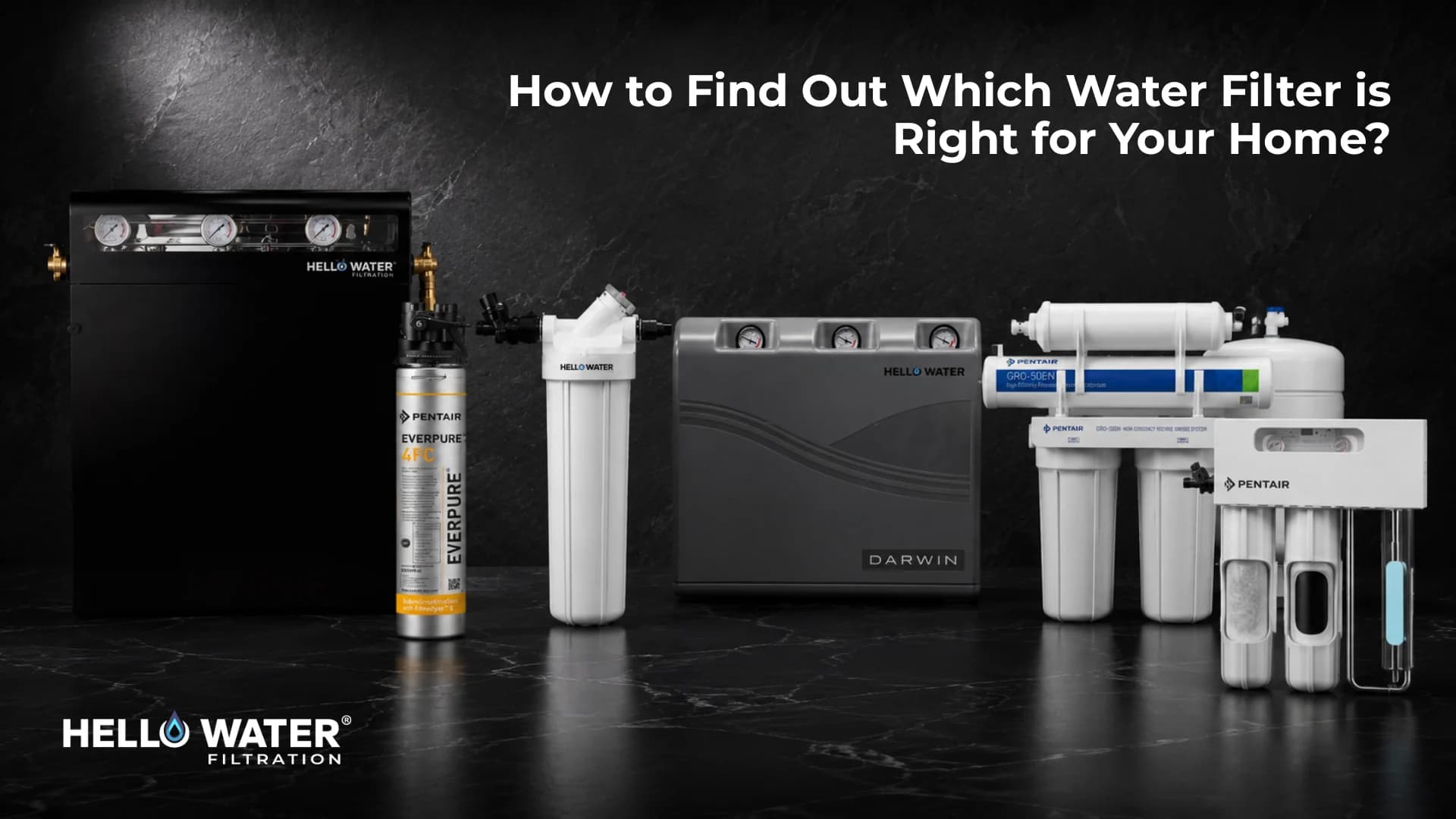 How to Find Out Which Water Filter Is Right for Your Home?